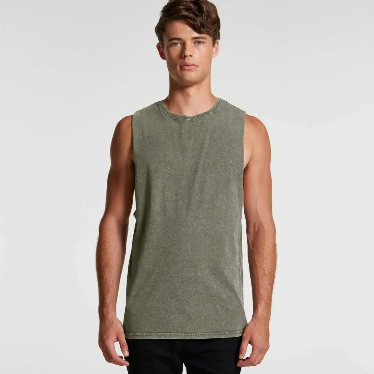 As Colour Men's stone wash barnard tank 5039 Casual Wear As Colour
